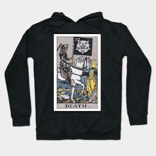 Death, Raider Waite Tarot, Divination Tarot Hoodie